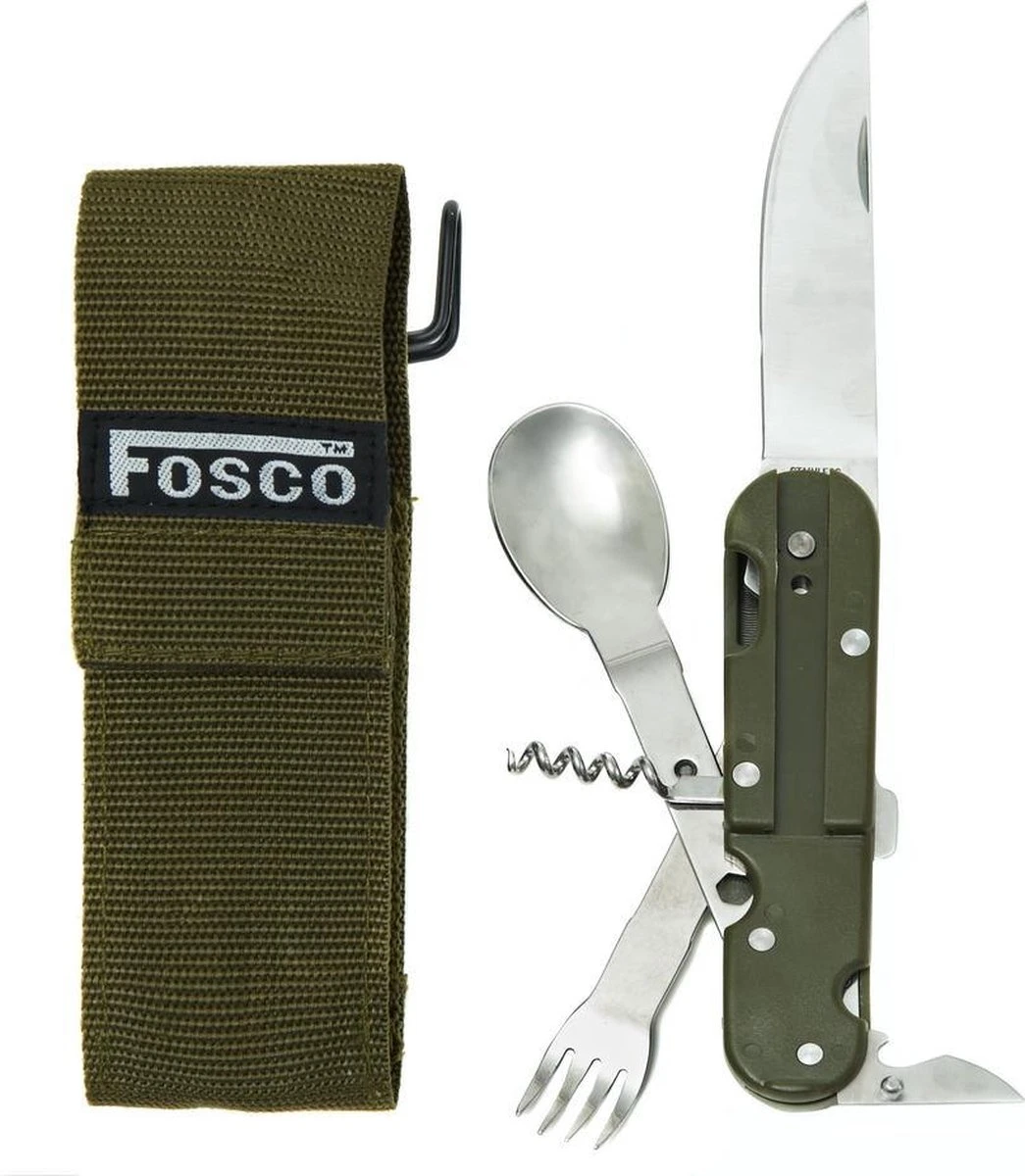 Fosco Outdoor Bestek - Groen - Inklapbaar