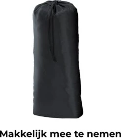 Deryan Cocoon Pop Up Tent - Slaapzak - Luchtbed - Luchtpomp - 4 Persoons - Zilver -Buitenkampeer Winkel 1049x1200 1