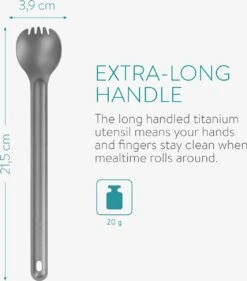 Navaris 2x Spork Met Extra Lange Handgreep - Set Van 2 - Campingbestek Van Titanium - Bestek Voor Onderweg - Lichtgewicht - Inclusief Bewaarzakje 13 Navaris 2x Spork Met Extra Lange Handgreep - Set Van 2 - Campingbestek Van Titanium - Bestek Voor Onderweg - Lichtgewicht - Inclusief Bewaarzakje -Buitenkampeer Winkel 1054x1200 2