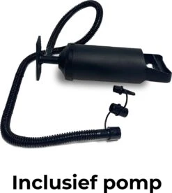 Deryan Cocoon Pop Up Tent - Luchtbed - Luchtpomp - 4 Persoons - Zilver -Buitenkampeer Winkel 1074x1200 3