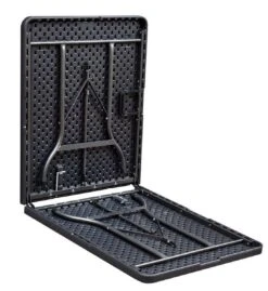 ERRO Vouwtafel - Wickerlook - 180x74cm - Zwart -Buitenkampeer Winkel 1102x1200 1