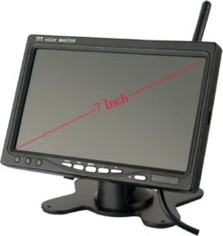 BrandWay Draadloze Auto Achteruitrijcamera Set Met Nachtzicht En 7 Inch Scherm - Achteruitrij Camera Draadloos Voor Auto / Camper / Caravan / Vrachtwagen / Landbouw -Buitenkampeer Winkel 1131x1200 4