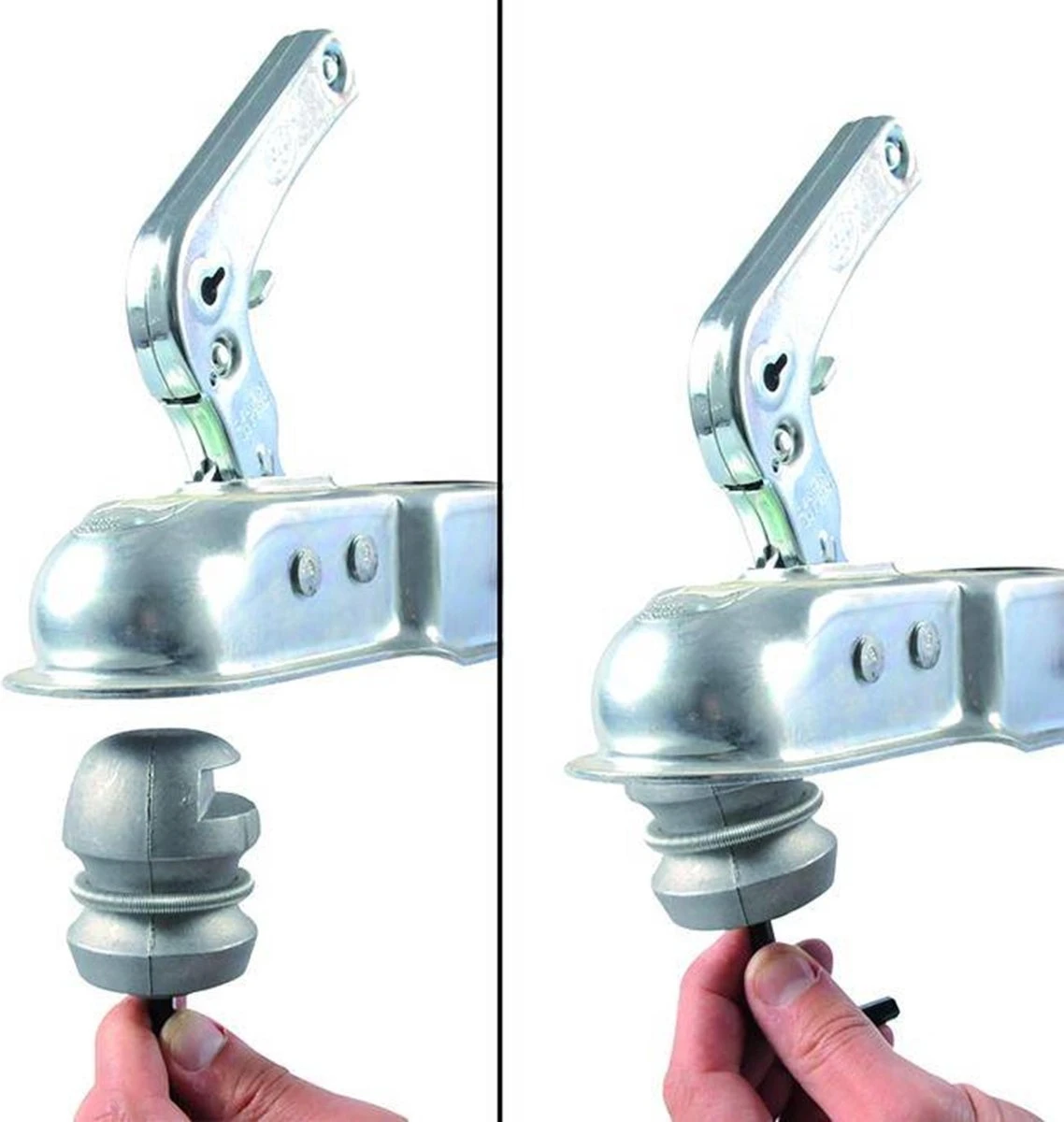 Benson Disselslot - Kogel Model - Geschikt Voor 50mm Ø Disselkoppeling 3 Benson Disselslot - Kogel Model - Geschikt Voor 50mm Ø Disselkoppeling - Afbeelding 2