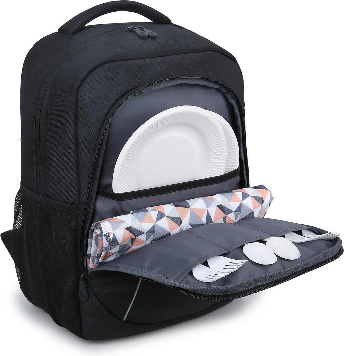 Koelrugtas - 23L - Wandelrugzak - Dagrugzak - Outdoor Rugzak - Dames & Heren - Zwart 7 Koelrugtas - 23L - Wandelrugzak - Dagrugzak - Outdoor Rugzak - Dames & Heren - Zwart - Afbeelding 5