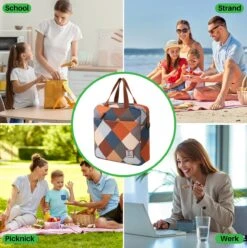 Brisby 4 Laags Geïsoleerde Koeltas - Lunchtas 7 Liter - Blok 11 Brisby 4 Laags Geïsoleerde Koeltas - Lunchtas 7 Liter - Blok -Buitenkampeer Winkel 1197x1200 16