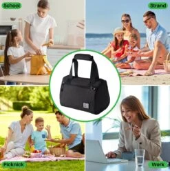 Brisby 4 Laags Geïsoleerde Koeltas - Lunchtas 10 Liter - Zwart 13 Brisby 4 Laags Geïsoleerde Koeltas - Lunchtas 10 Liter - Zwart -Buitenkampeer Winkel 1197x1200 17