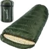 Skandika Vegas-R XXL Slaapzak - Mummieslaapzakken – Slaapzakken Volwassen – Maat XXL – Mummie Slaapzak - Unisex - Katoen, Luxe Kwaliteit, Koppelbaar, 3 Seizoenen, 220 X 110 Cm, -12° Tot -15°C, Outdoor Kampeerslaapzak – Ritssluiting Rechts - Groen -Buitenkampeer Winkel 1198x1200 19