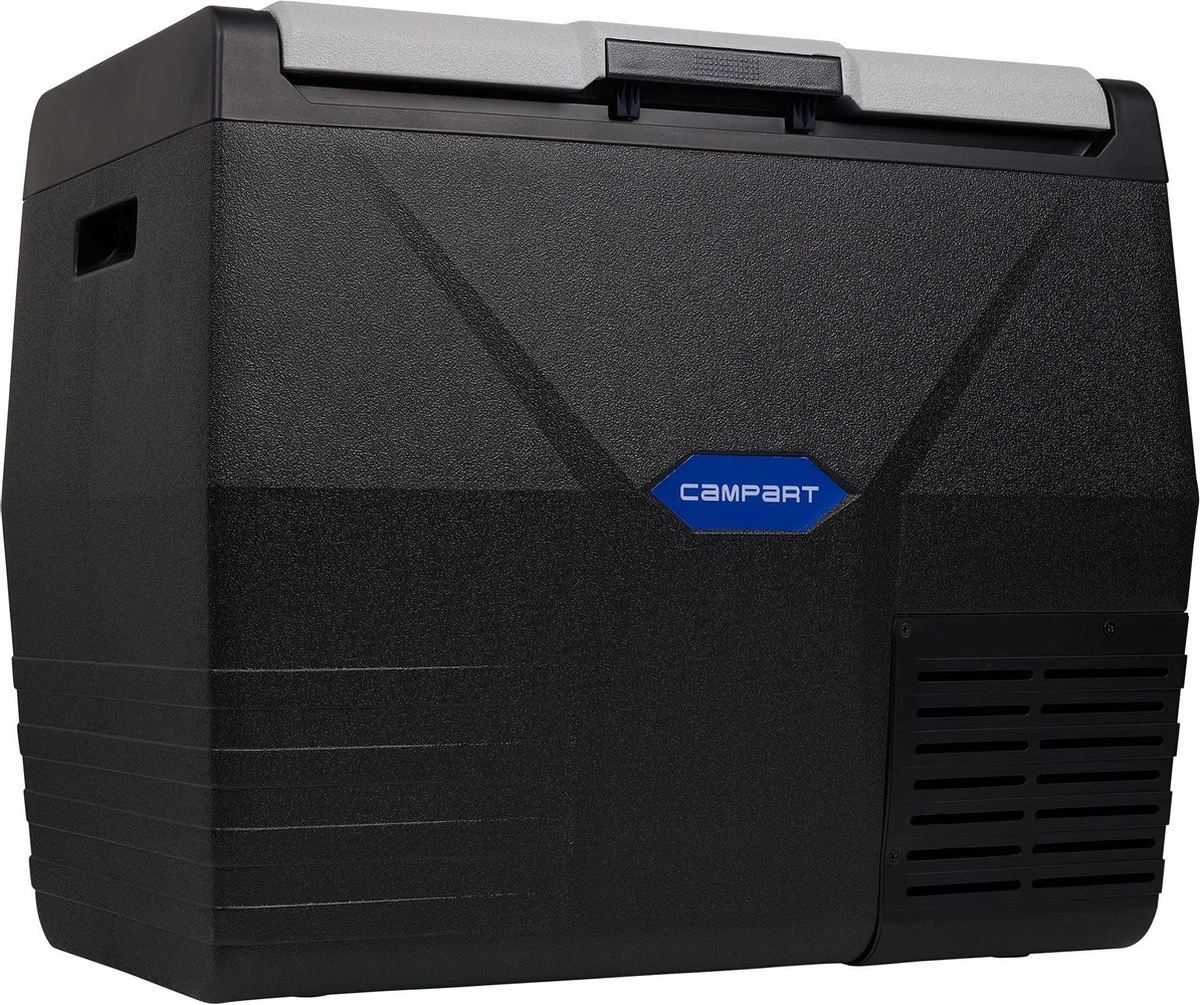 Campart Koelbox XXL CB-8695 – Koelen En Vriezen – LED Display Met Digitale Temperatuurweergave - Coolbox 230V En 12V - 35 Liter - Zwart 3 Campart Koelbox XXL CB-8695 – Koelen En Vriezen – LED Display Met Digitale Temperatuurweergave - Coolbox 230V En 12V - 35 Liter - Zwart
