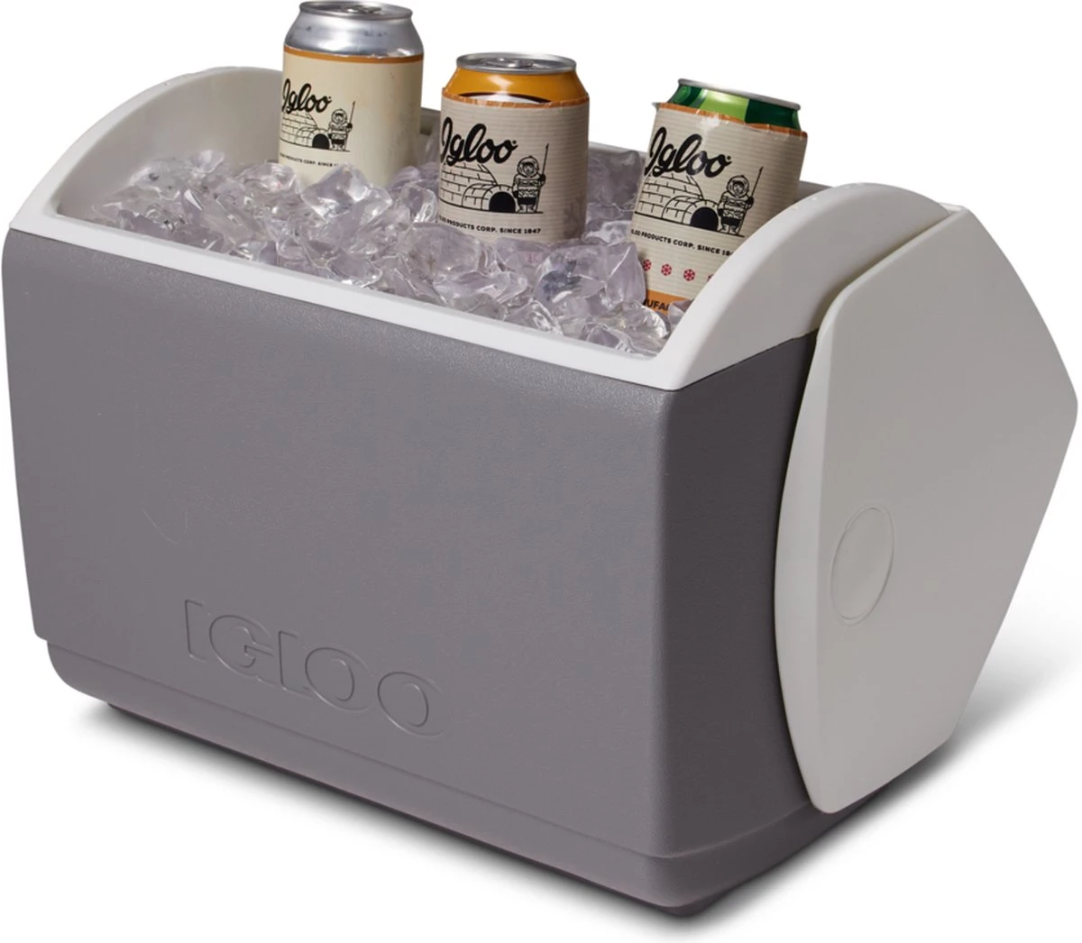 Igloo Playmate Elite - Kleine Koelbox - 15,2 Liter - Grijs 8 Igloo Playmate Elite - Kleine Koelbox - 15,2 Liter - Grijs - Afbeelding 6