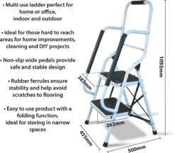 Aidapt Opstapkruk Met Leuning - 2 Treden -Buitenkampeer Winkel 1200x1047 8