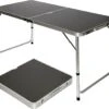 Aluminium Kampeertafel 120x60cm - Campingtafel Inklapbaar - 3-voudig Verstelbare Vouwtafel Antraciet -Buitenkampeer Winkel 1200x1050 3