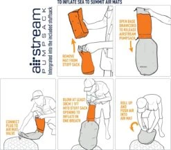 Sea To Summit UltraLight Insulated Regular Opblaasbare Slaapmat - 5cm - 480g - Oranje -Buitenkampeer Winkel 1200x1053 1