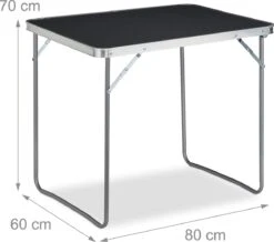 Relaxdays Campingtafel Inklapbaar - Aluminium Klaptafel - Vouwtafel Camping - Koffermodel -Buitenkampeer Winkel 1200x1057