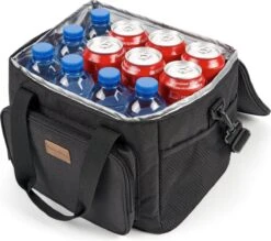 Packaway 4 Laags Geïsoleerde Koeltas - Lunchtas 15 Liter - Zwart -Buitenkampeer Winkel 1200x1063 1