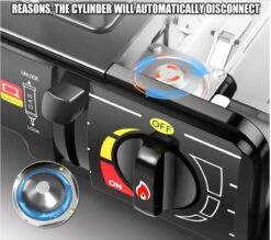 SMH LINE® Dubbele Camping Kooktoestel - 2 Pits - Draagbaar Gasfornuis - 2x 2500W 9 SMH LINE® Dubbele Camping Kooktoestel - 2 Pits - Draagbaar Gasfornuis - 2x 2500W -Buitenkampeer Winkel 1200x1063 6