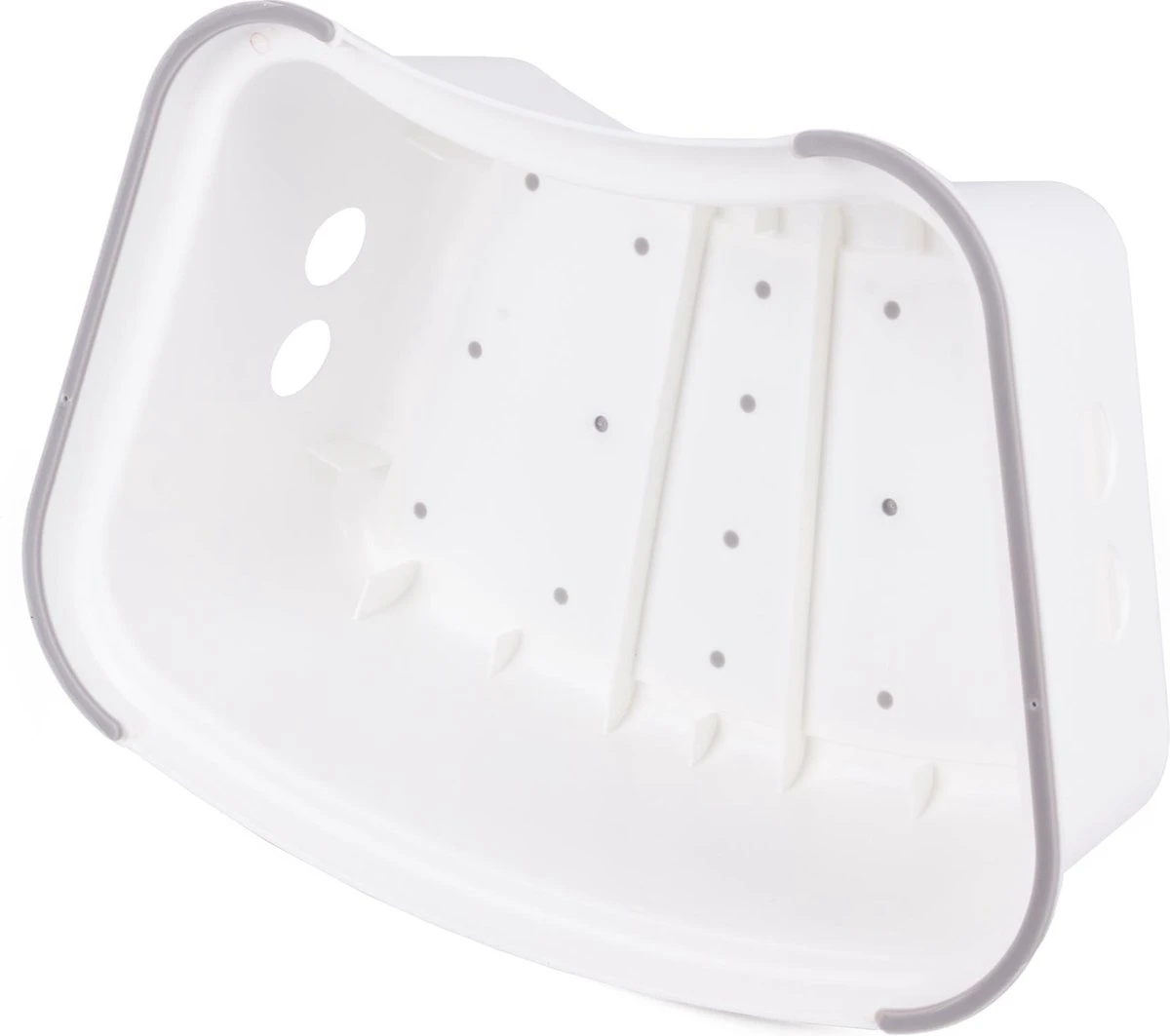 Benson Opstapje Klein - Rubberen Antislip - 36.5 X 25.2 X 13 Cm - Wit 4 Benson Opstapje Klein - Rubberen Antislip - 36.5 X 25.2 X 13 Cm - Wit - Afbeelding 2