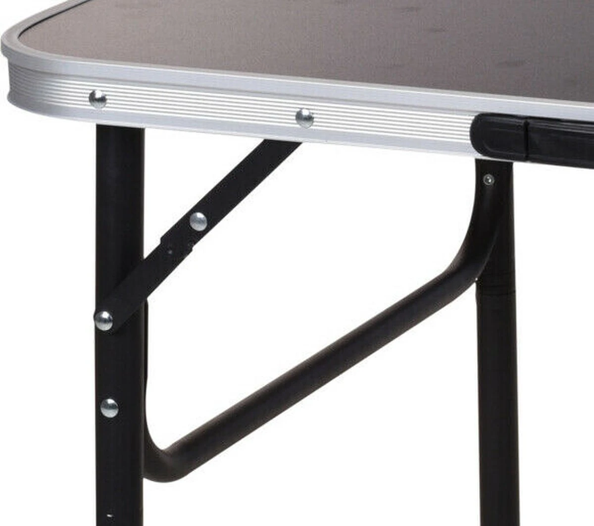 Redcliffs Campingtafel Zwart - 75 X 55 X 25/60cm 5 Redcliffs Campingtafel Zwart - 75 X 55 X 25/60cm - Afbeelding 3