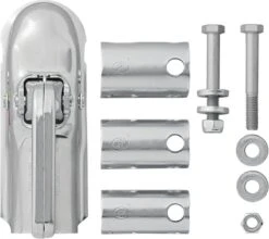 PROPLUS Pro Plus Disselkoppeling - Kogelkoppeling - Rond Ø 40, 45 En 50 Mm - Geremd -Buitenkampeer Winkel 1200x1071