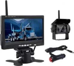 BrandWay Draadloze Auto Achteruitrijcamera Set Met Nachtzicht En 7 Inch Scherm - Achteruitrij Camera Draadloos Voor Auto / Camper / Caravan / Vrachtwagen / Landbouw -Buitenkampeer Winkel 1200x1074 7