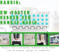 Splendole Opstapje Inklapbaar Caravanopstapje - Opvouwbaar - 100 Kg - Grijze Krukje 13 Splendole Opstapje Inklapbaar Caravanopstapje - Opvouwbaar - 100 Kg - Grijze Krukje -Buitenkampeer Winkel 1200x1094 11