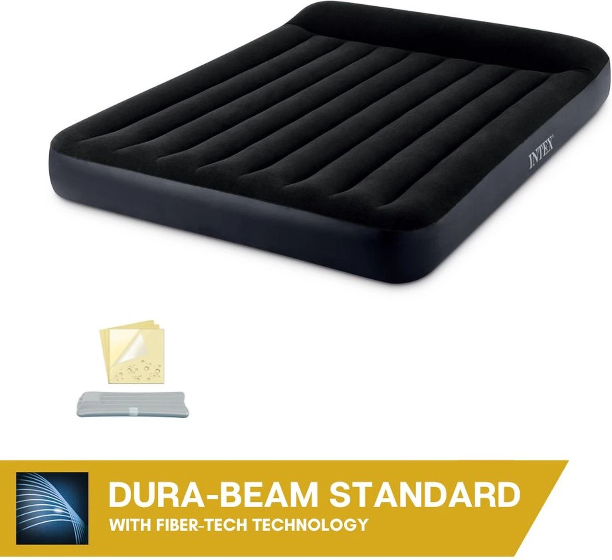 Intex Pillow Rest Classic Queen Luchtbed - 2-persoons - 152x203x25 Cm 21 Intex Pillow Rest Classic Queen Luchtbed - 2-persoons - 152x203x25 Cm - Afbeelding 19