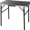Redcliffs Campingtafel Zwart - 75 X 55 X 25/60cm -Buitenkampeer Winkel 1200x1106
