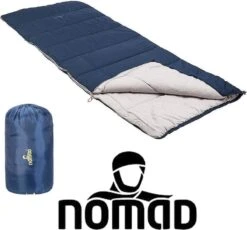 NOMAD® Brisbane Slaapzak | 205x80cm Blauw | Lichtgewicht & Kwalitatief | Dekenmodel Slaapzak | Incl Hoes 26 NOMAD® Brisbane Slaapzak | 205x80cm Blauw | Lichtgewicht & Kwalitatief | Dekenmodel Slaapzak | Incl Hoes -Buitenkampeer Winkel 1200x1118 3