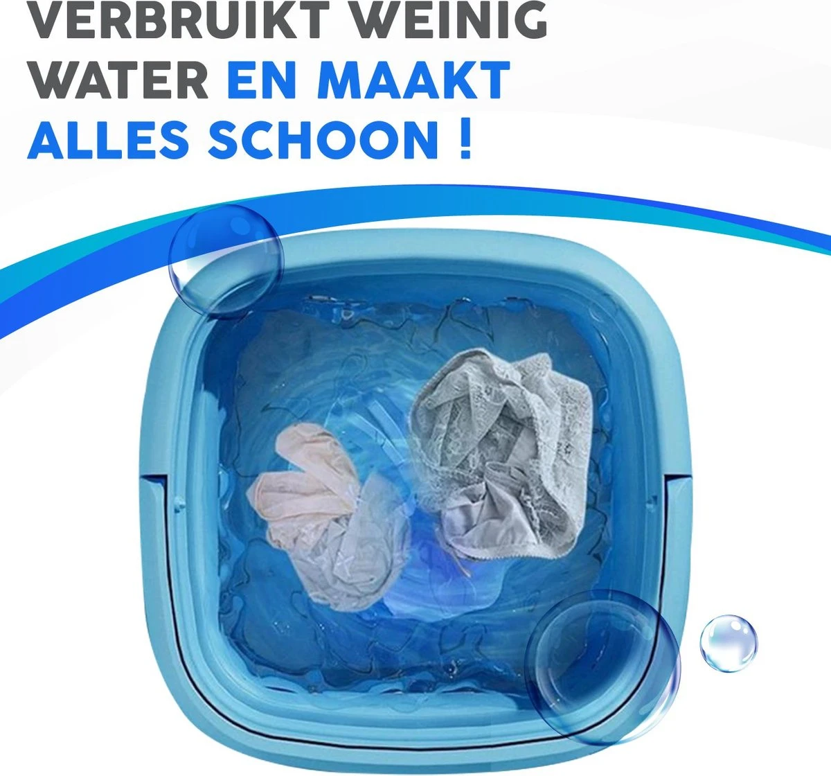 Mini Wasmachine - Camping Wasmachine - Opvouwbare Wasmachine - Handwasmachine - Fruitwasser - Kampeer Wasmachine - Valentijn - Wasdroger 11 Mini Wasmachine - Camping Wasmachine - Opvouwbare Wasmachine - Handwasmachine - Fruitwasser - Kampeer Wasmachine - Valentijn - Wasdroger - Afbeelding 9