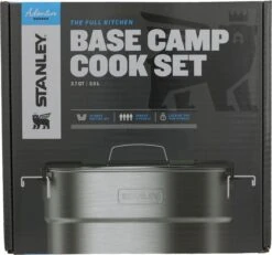 Stanley The Full Kitchen Base Camp Cook Set 3,5L - Campingkookset - Stainless Steel -Buitenkampeer Winkel 1200x1123 4