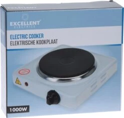 Kookplaat Basic Ø 16 Cm Elektrisch Wit Enkel Pits 1000W 5-standen 22 X 22 X 7 Cm -Buitenkampeer Winkel 1200x1148 6