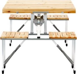 CAMPZ Fir Wood Picknicktafel, Bruin/grijs 11 CAMPZ Fir Wood Picknicktafel, Bruin/grijs -Buitenkampeer Winkel 1200x1158