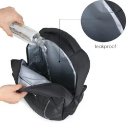 Koelrugtas - 23L - Wandelrugzak - Dagrugzak - Outdoor Rugzak - Dames & Heren - Zwart 17 Koelrugtas - 23L - Wandelrugzak - Dagrugzak - Outdoor Rugzak - Dames & Heren - Zwart -Buitenkampeer Winkel 1200x1168 1