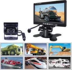 BrandWay Bedrade Achteruitrijcamera Set Met 7 Inch Scherm - Achteruitrij Camera Bedraad Voor Auto - Camper - Caravan - Vrachtwagen - Landbouw -Buitenkampeer Winkel 1200x1170 6