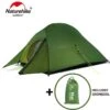 Cloud Up 3 Upgraded - Naturehike® - Tent 3 Persoons - Lichtgewicht Tent - Incl. Grondzeil - 20D 4000MM - Outdoor Kampeertent - Waterdicht - Hiking & Wandelen -Buitenkampeer Winkel 1200x1174