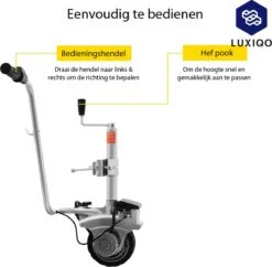 Luxiqo® Elektrisch Neuswiel – Gemotoriseerd Neuswiel – Caravan Mover – Neuswiel Mover – Caravan Neuswiel – Trailer Verplaatser – Elektrische Aanhanger – 350 W – Tot 2270 KG 11 Luxiqo® Elektrisch Neuswiel – Gemotoriseerd Neuswiel – Caravan Mover – Neuswiel Mover – Caravan Neuswiel – Trailer Verplaatser – Elektrische Aanhanger – 350 W – Tot 2270 KG -Buitenkampeer Winkel 1200x1175