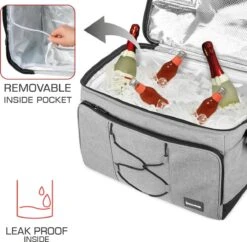 Bomoe Opvouwbare Koeltas IceBreezer KT43 - Koelbox Voor Onderweg - 43x32x28 Cm - 45 Liter - Picknicktas Perfect Voor Barbecues Of Festivals -Buitenkampeer Winkel 1200x1176 1