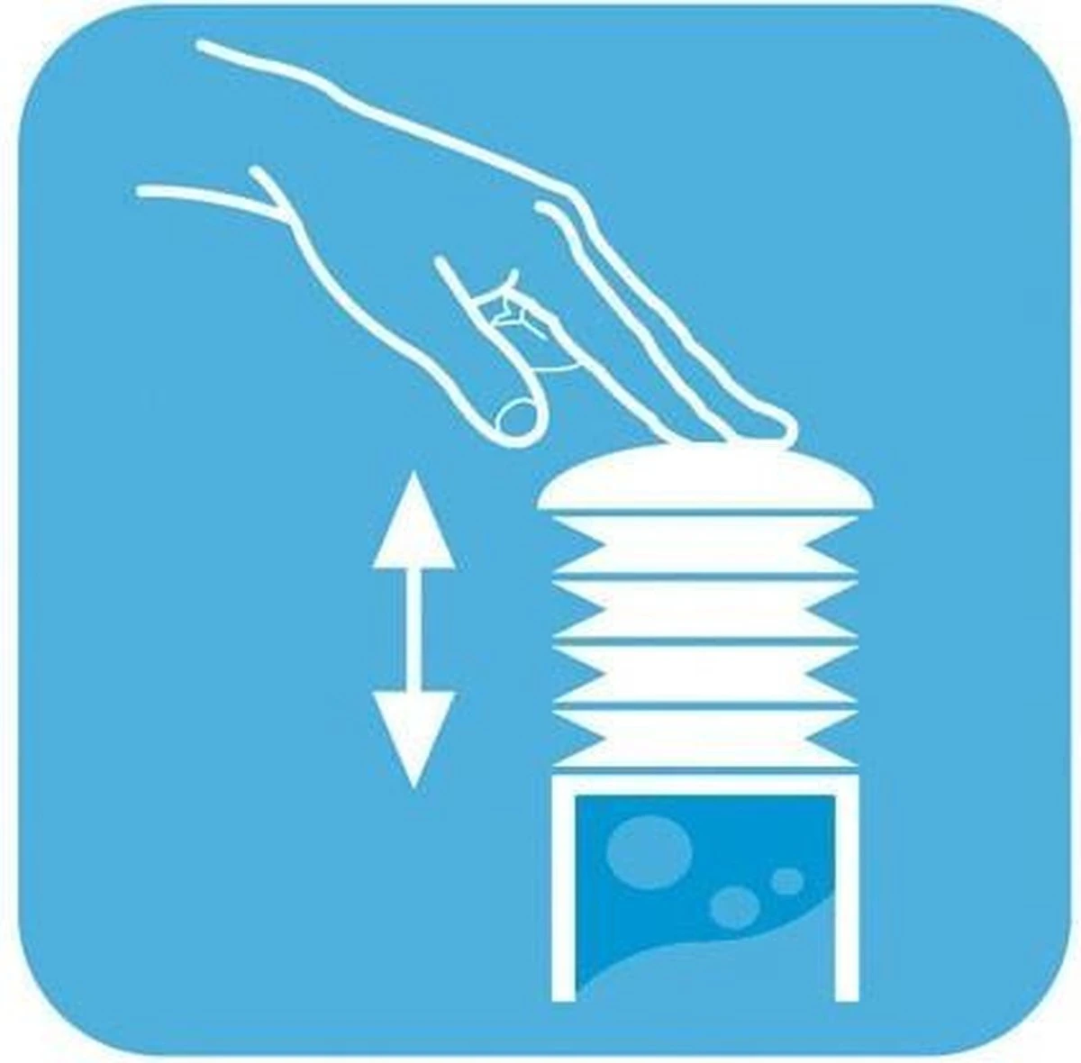 Thetford Qube 165 Porta Potti - Wit 5 Thetford Qube 165 Porta Potti - Wit - Afbeelding 3