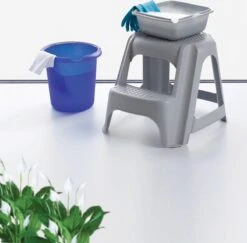 Curver One Step Opstapje Krukje - Lichtgrijs -Buitenkampeer Winkel 1200x1181 3