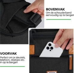 Brisby 4 Laags Geïsoleerde Koeltas - Boodschappentas 21 Liter - Zwart -Buitenkampeer Winkel 1200x1182 3