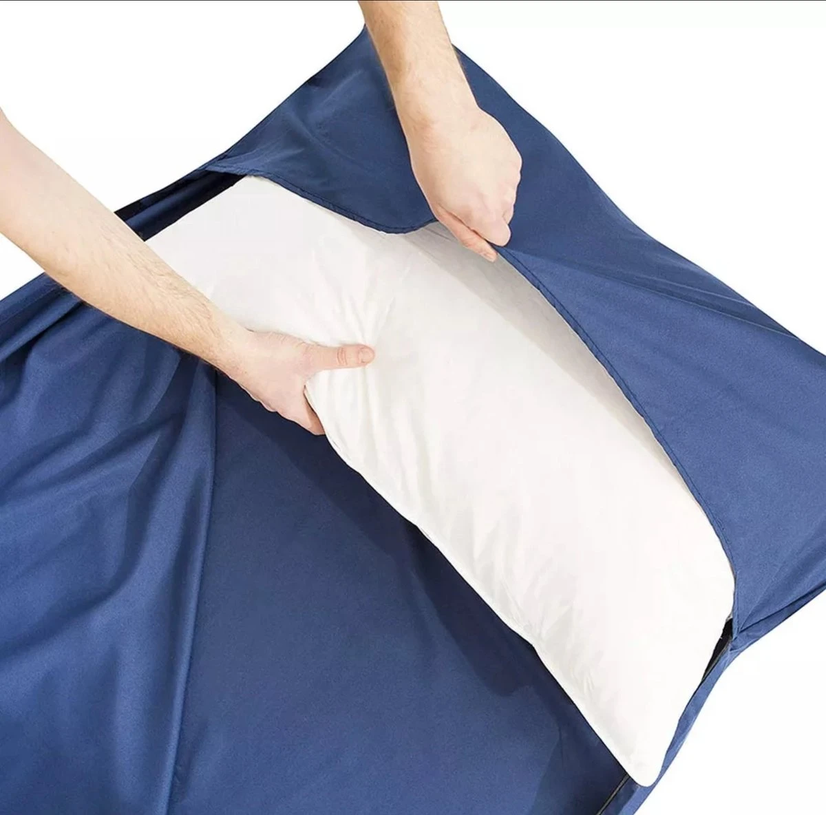 LOWLAND OUTDOOR® LAKENZAK - SUPERLITE - MUMMY MODEL - 220X80/70 CM - 280GR 4 LOWLAND OUTDOOR® LAKENZAK - SUPERLITE - MUMMY MODEL - 220X80/70 CM - 280GR - Afbeelding 2