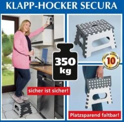WENKO Secura Opklapbaar Krukje, Belastbaar Tot 350 Kg -Buitenkampeer Winkel 1200x1184 6