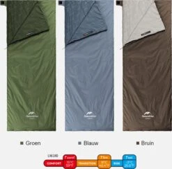 Naturehike® Slaapzak - Lichtgewicht - 205*85cm - Compact - Waterdicht - 3 Seizoenen Slaapzak Lente, Zomer & Herfst - Outdoor - Slaapzakken Volwassen & Kinderen -Buitenkampeer Winkel 1200x1186 5