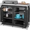 Campart Campingkeuken KI-0734 - Campingkast Groot - 4 Verstelbare Poten - Opvouwbaar En Lichtgewicht - Inclusief Opbergtas - Grijs -Buitenkampeer Winkel 1200x1187 2