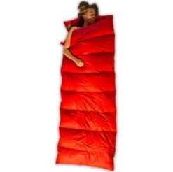 LOWLAND OUTDOOR® Donzen Slaapzak - Companion Economy - 210x80 Cm - Rood -Buitenkampeer Winkel 1200x1196 10