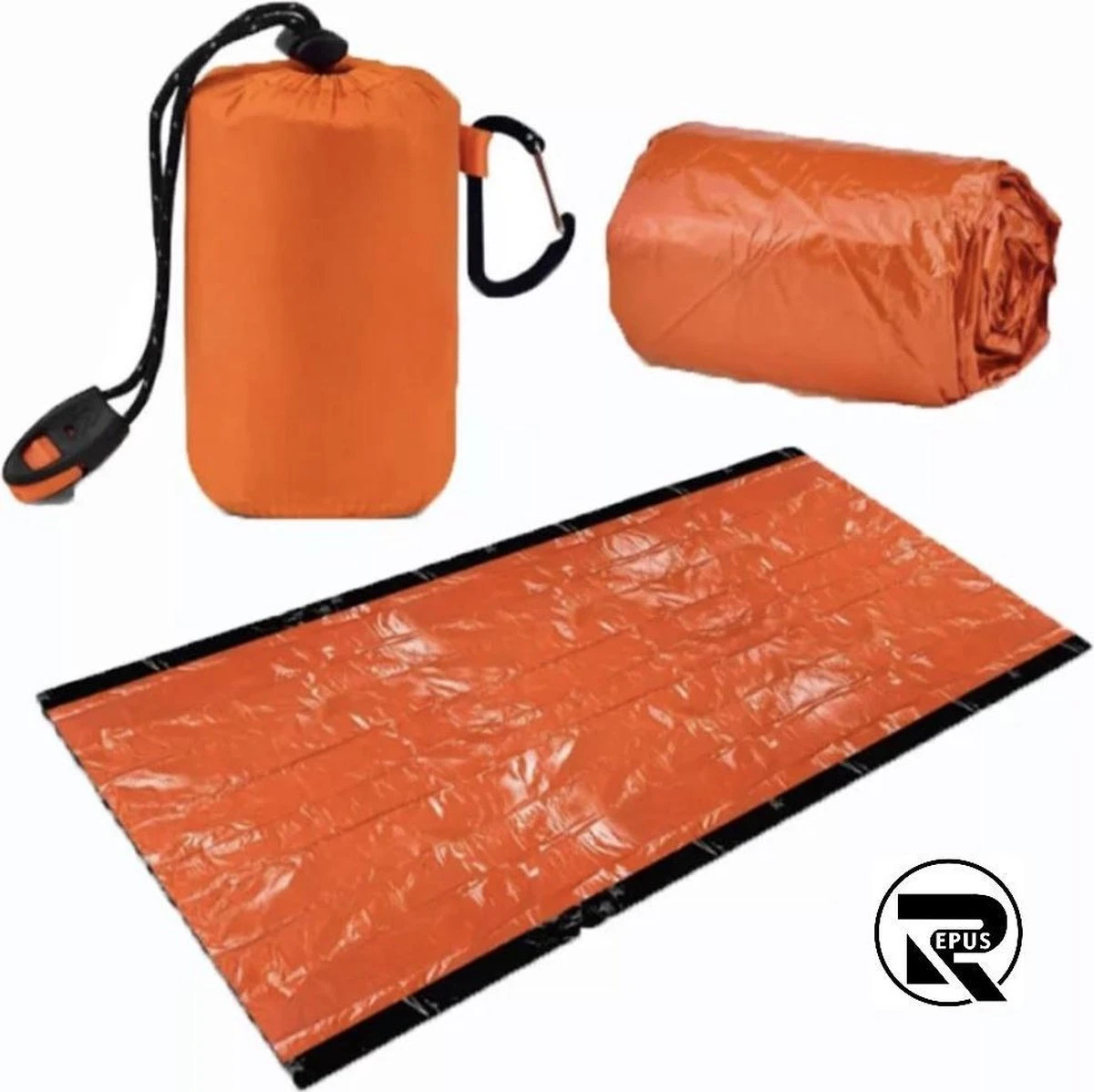 REPUS Nood Slaapzak | Life Bivy | Travel Safe |Lichtgewicht Slaapzak | Bivakzak | Extreme Light |Camperen | Outdoor | Camping | Musthave |Slaapzak | Wandelen | Tent | Reizen | Roadtrip | 3 REPUS Nood Slaapzak | Life Bivy | Travel Safe |Lichtgewicht Slaapzak | Bivakzak | Extreme Light |Camperen | Outdoor | Camping | Musthave |Slaapzak | Wandelen | Tent | Reizen | Roadtrip | - Afbeelding 2