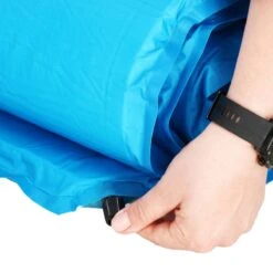 Springos Slaapmat | Zelfopblazend | 186 Cm | Inclusief Hoes & Hoofdkussen | Lichtblauw -Buitenkampeer Winkel 1200x1200 1055