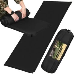 Springos Slaapmat | Zelfopblazend | 180 Cm | Inclusief Hoes | Zwart -Buitenkampeer Winkel 1200x1200 1088