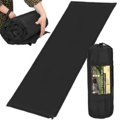 Springos Slaapmat | Zelfopblazend | 180 Cm | Inclusief Hoes | Zwart -Buitenkampeer Winkel 1200x1200 1089