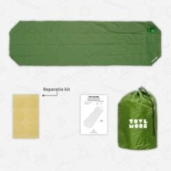 TRVLMORE Slaapmat - Zelfopblazend - 1 Persoons - Ingebouwde Pomp En Kussen - Groen -Buitenkampeer Winkel 1200x1200 1095