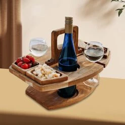 Merkloos Houten Outdoor Wijntafel Draagbare Houten Picknicktafel Mini Campingtafels Met Wijnglas Houder Voor Tuin Outdoor Camping Picknick Strand - Plataan Hout - Wijn 14 Merkloos Houten Outdoor Wijntafel Draagbare Houten Picknicktafel Mini Campingtafels Met Wijnglas Houder Voor Tuin Outdoor Camping Picknick Strand - Plataan Hout - Wijn -Buitenkampeer Winkel 1200x1200 110